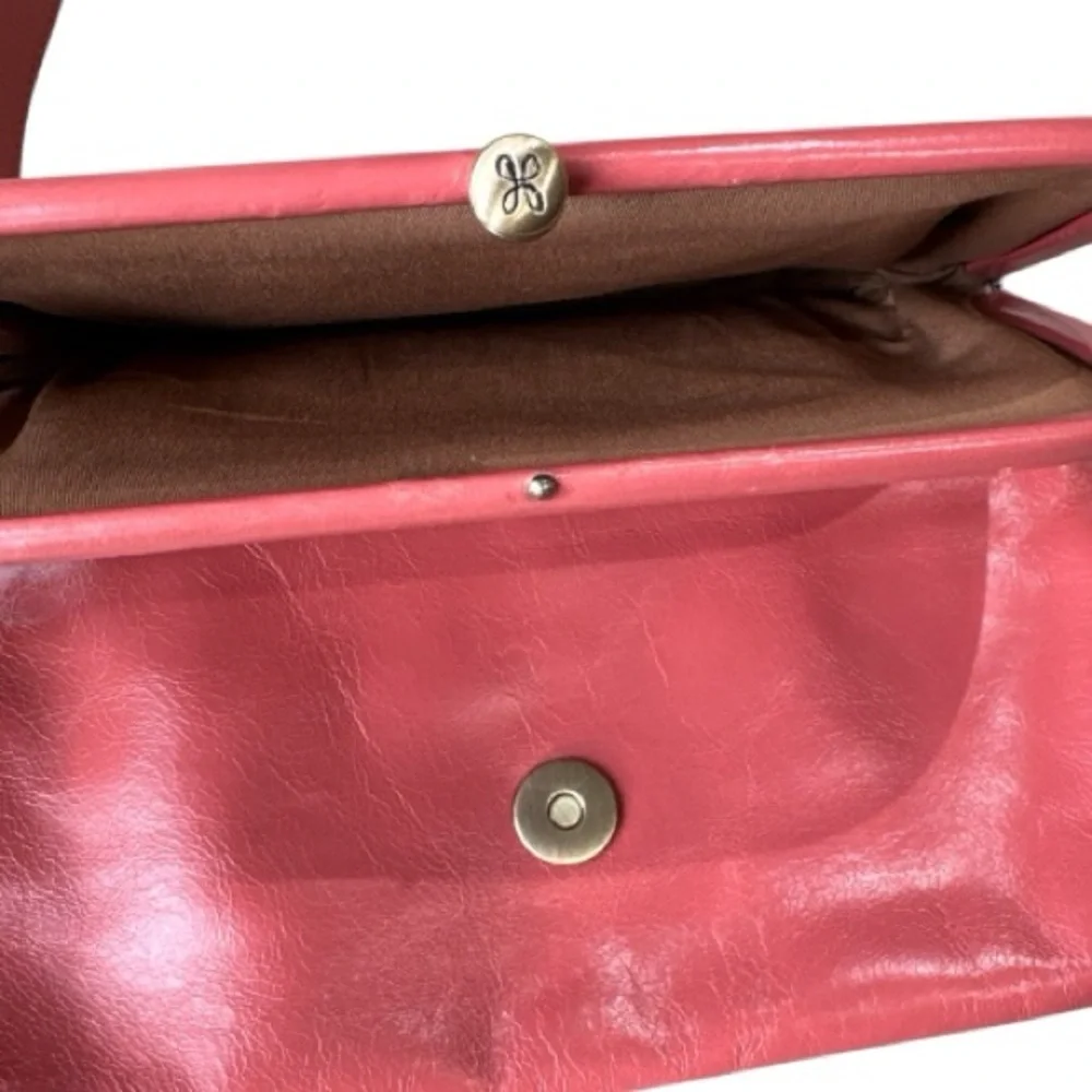 Hobo Lauren Wristlet Cherry Blossom Genuine Leather